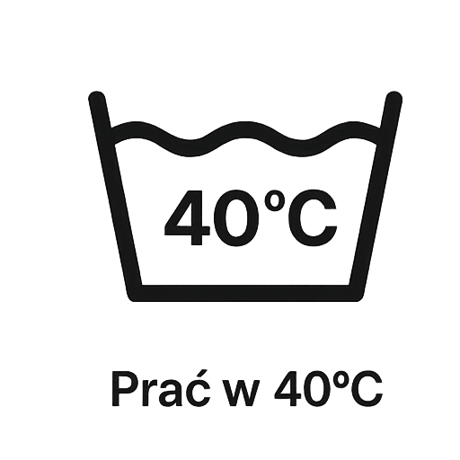 Prać w 40 °C